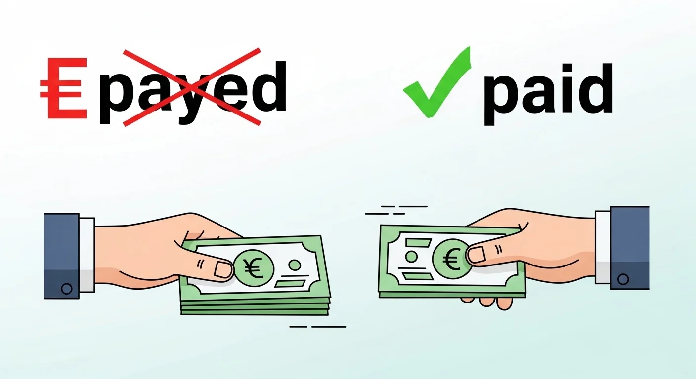 Paid vs Payed: Meaning, Differences & Correct Usage