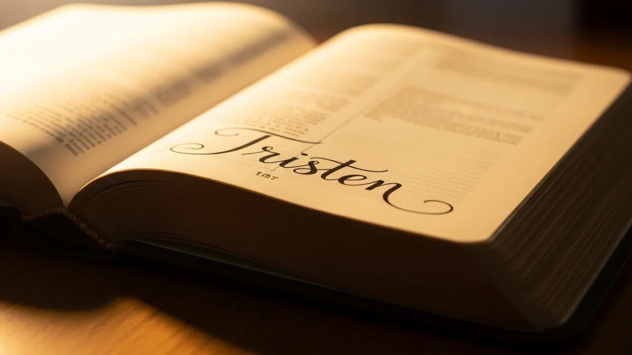 Tristen Name Meaning in the Bible