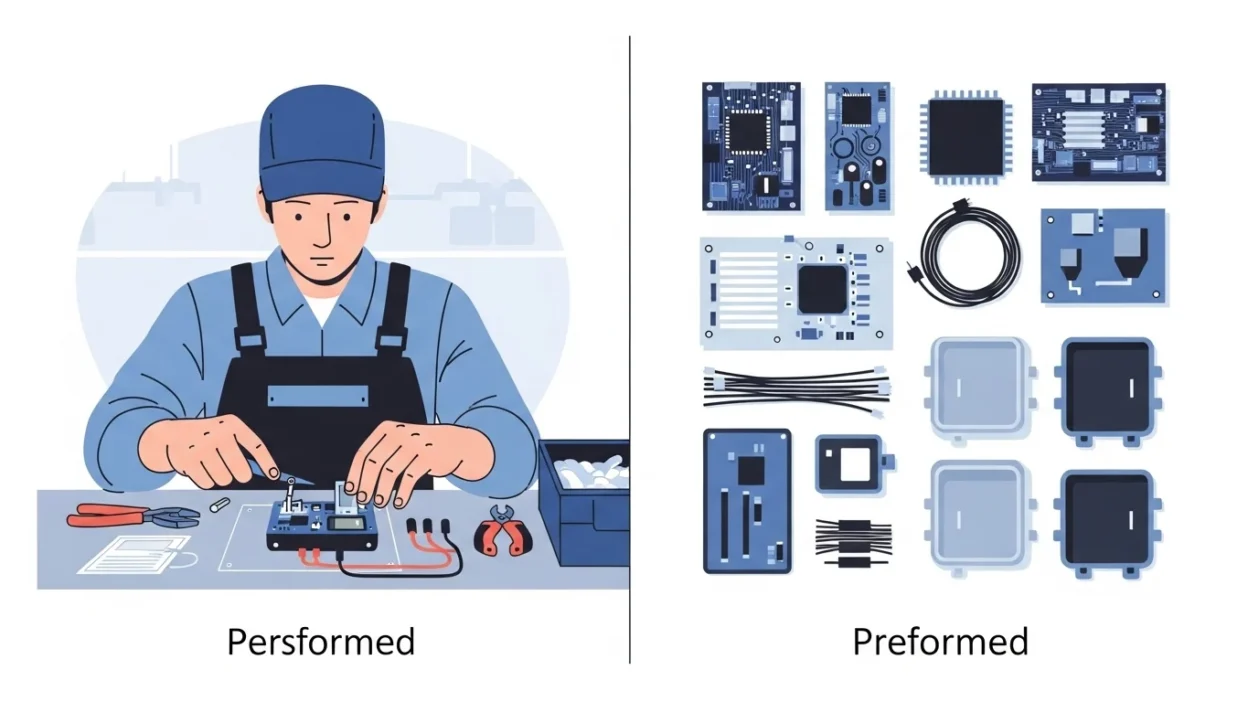 Performed vs Preformed