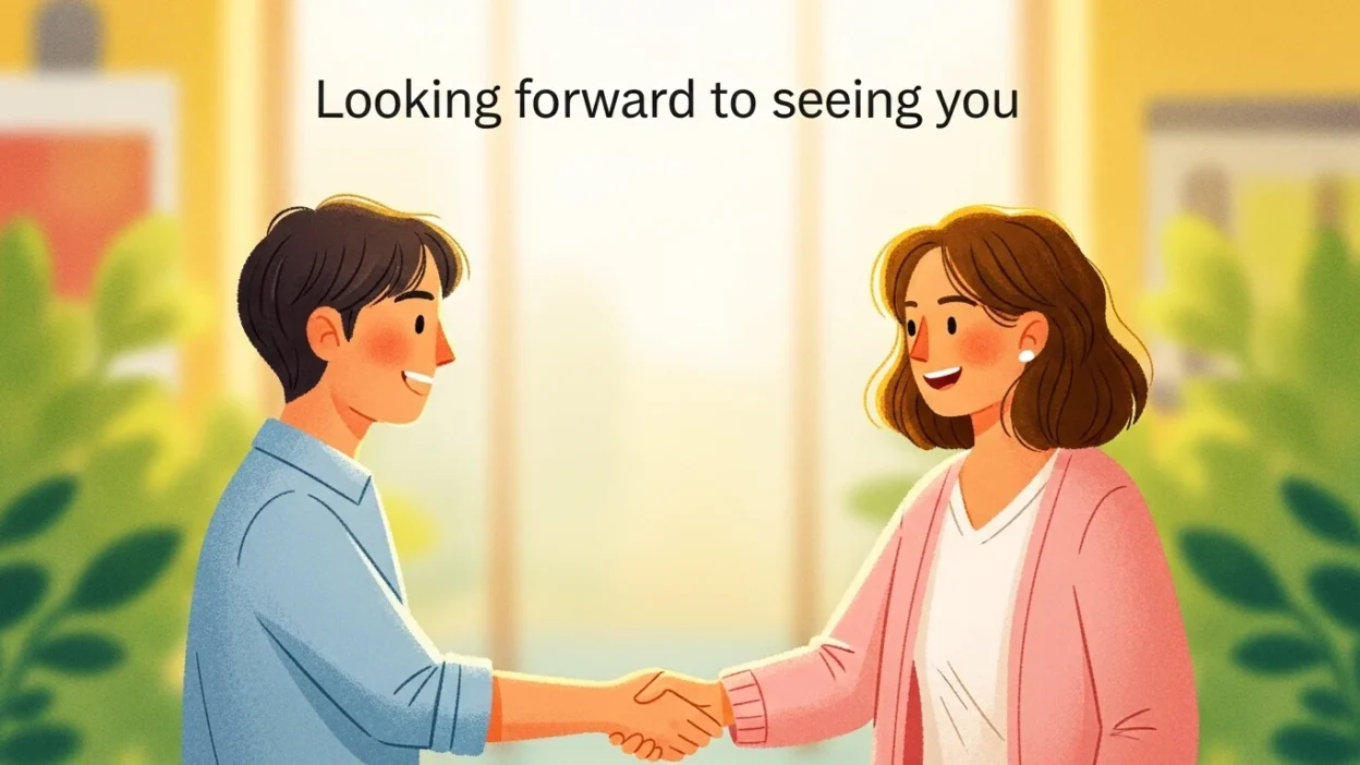 Looking Forward to Seeing You