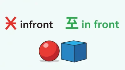 Infront or In Front