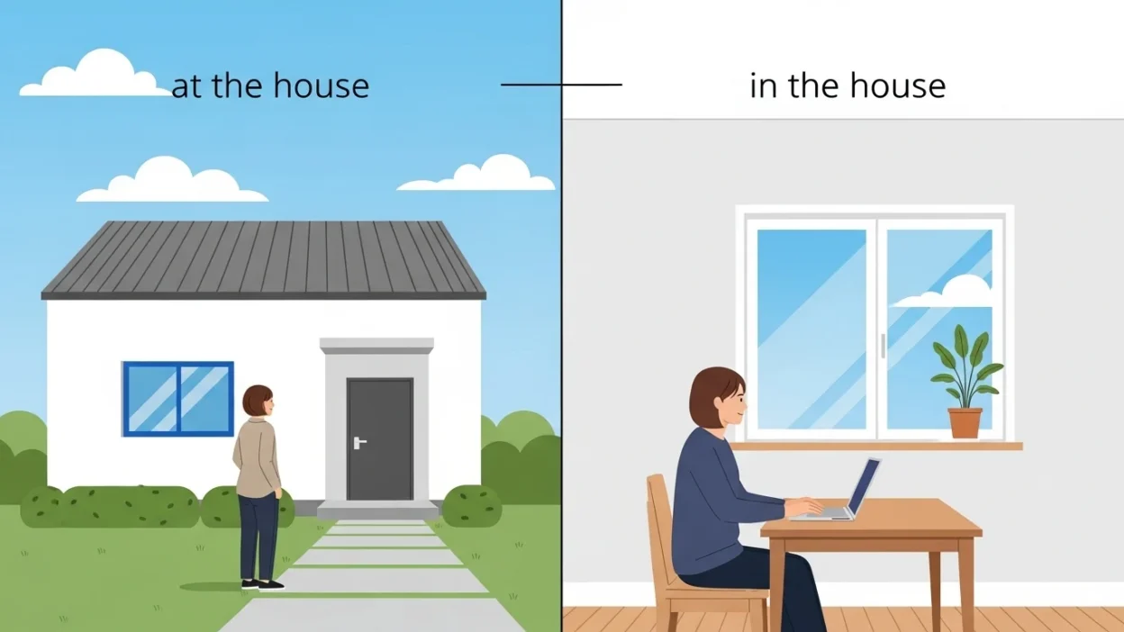 At the House or In the House