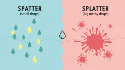Spatter or Splatter