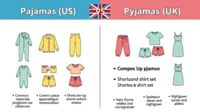 Pajamas vs Pyjamas