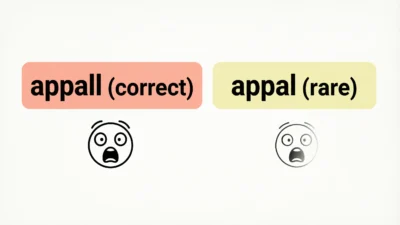 Appal vs Appall