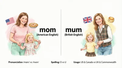 Mom vs Mum