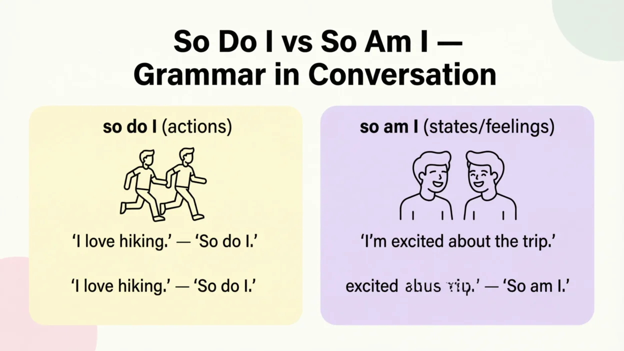 So Do I vs So Am I