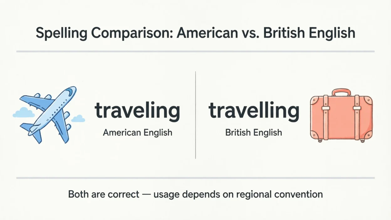 Traveling vs Travelling