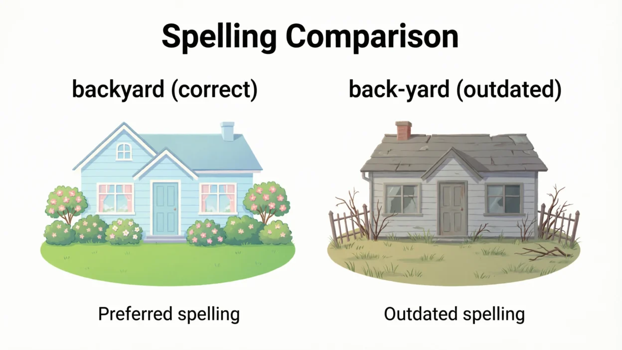 Backyard vs Back-Yard