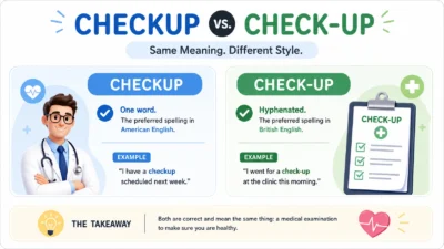 Checkup vs Check-Up