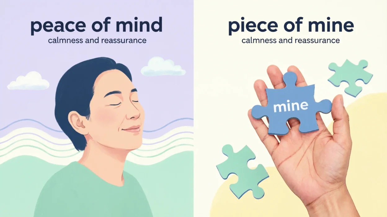 Piece of Mine vs Peace of Mind